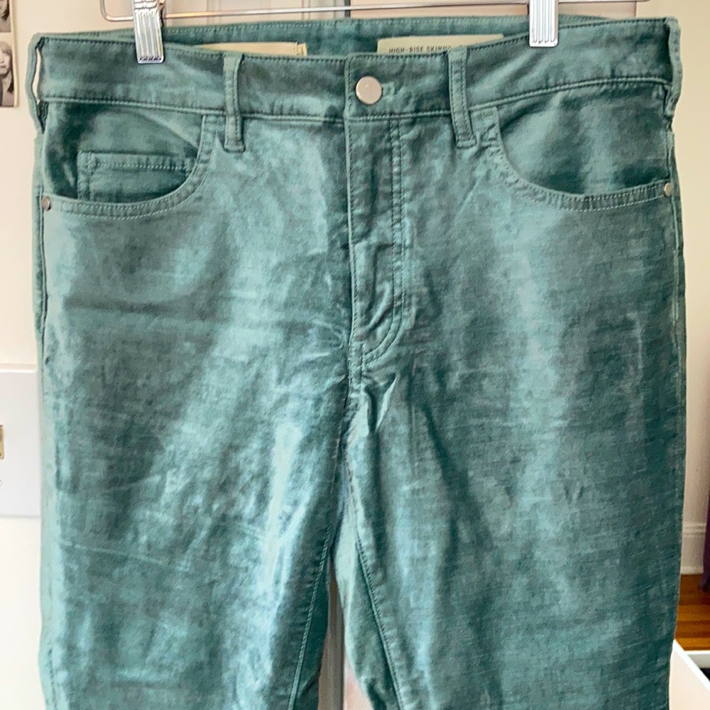 Anthropologie Velvet High Rise Jeans